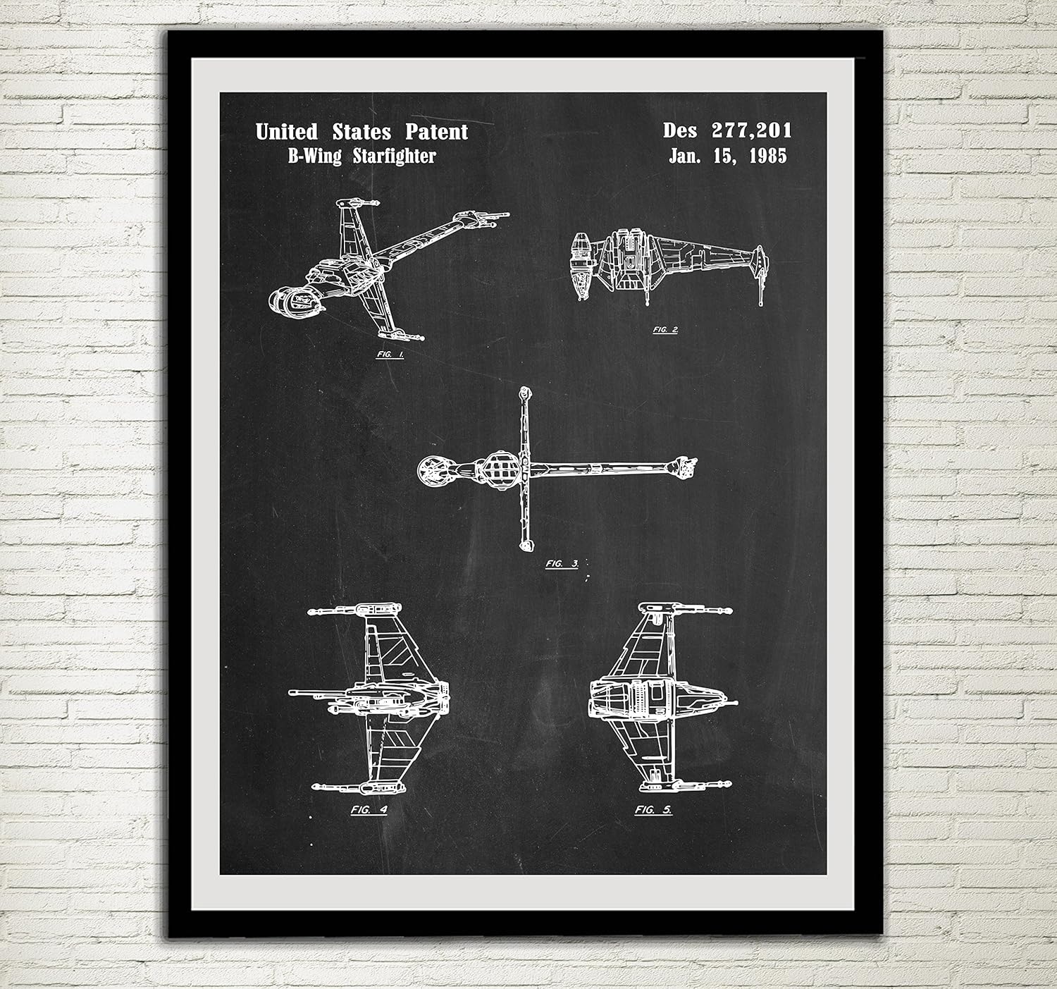 Amazon Com Star Wars Patent Home Office Decor Star Wars