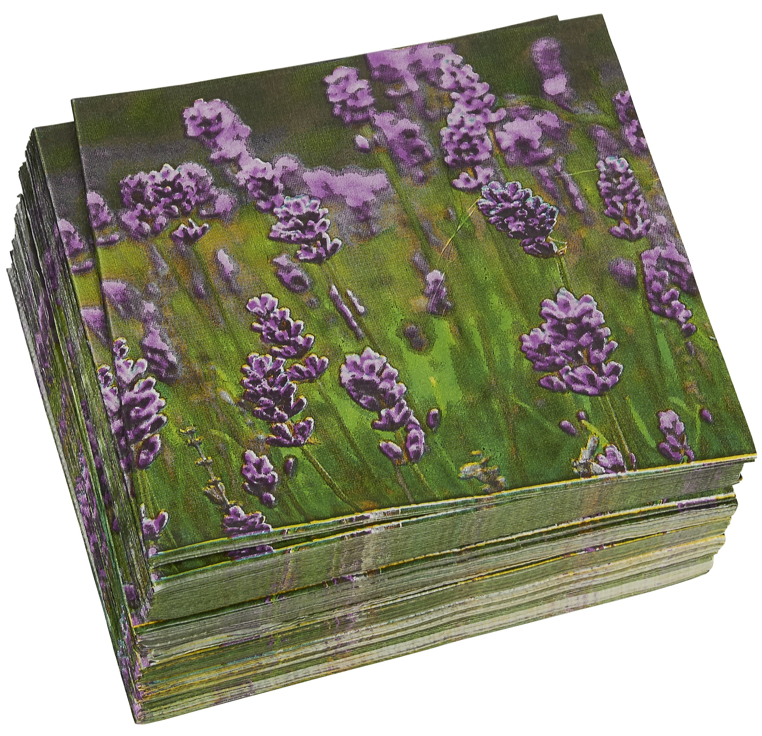 100Pack Decorative Napkins Pink Daisy