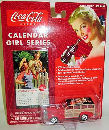 Buy Johnny Lightning Coca Cola Brand Calendar Girl Series 11 1941
