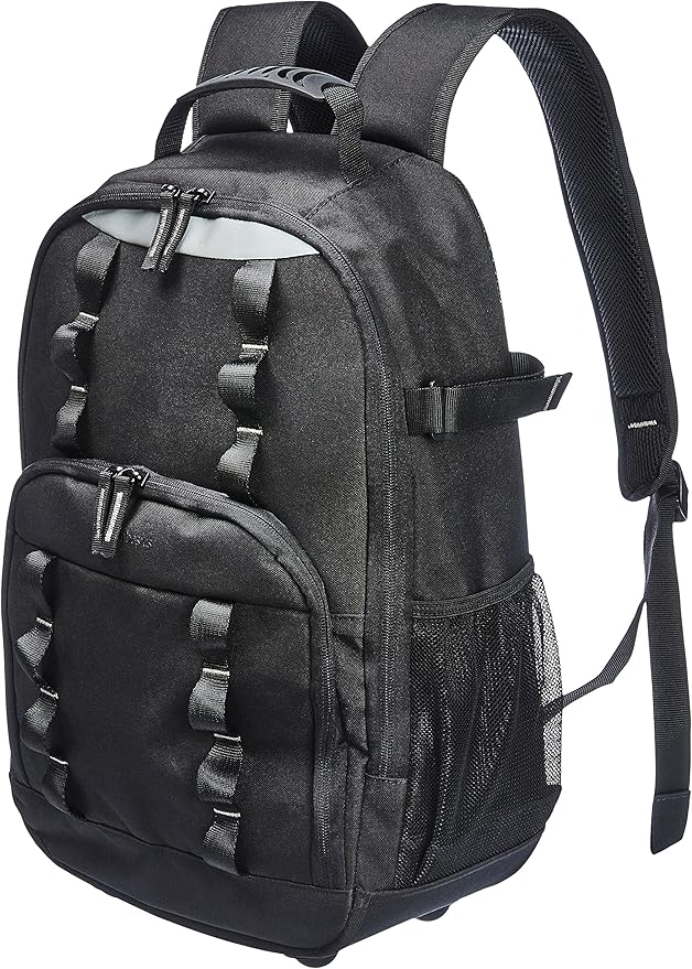 AmazonBasics Tool Bag Backpack 22Pocket with Utility Loops Amazon