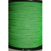 Flo Green &amp; Black Speckled BCY #24 D Loop Rope Release Material 50'