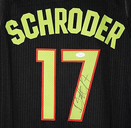 Dennis Schroder Atlanta Hawks Signed Autographed Black 17 Jersey Jsa Coa At Amazon S Sports Collectibles Store