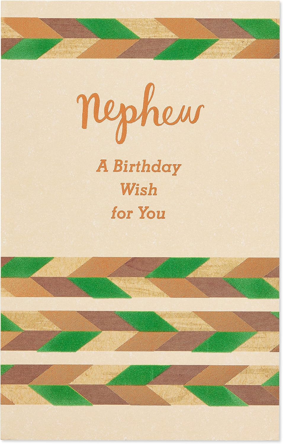 Tough Guy American Greetings Birthday Card for Nephew 