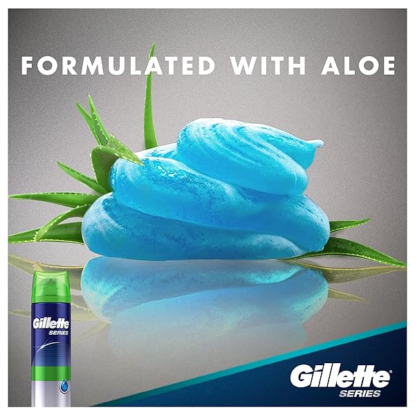 GILLETTE SERIES SHAVING GEL SENSITIVE SKIN 7 OZ