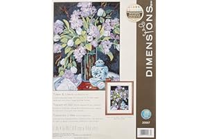 Dimensions Needlecrafts Needlepoint, Tulips and Lilacs