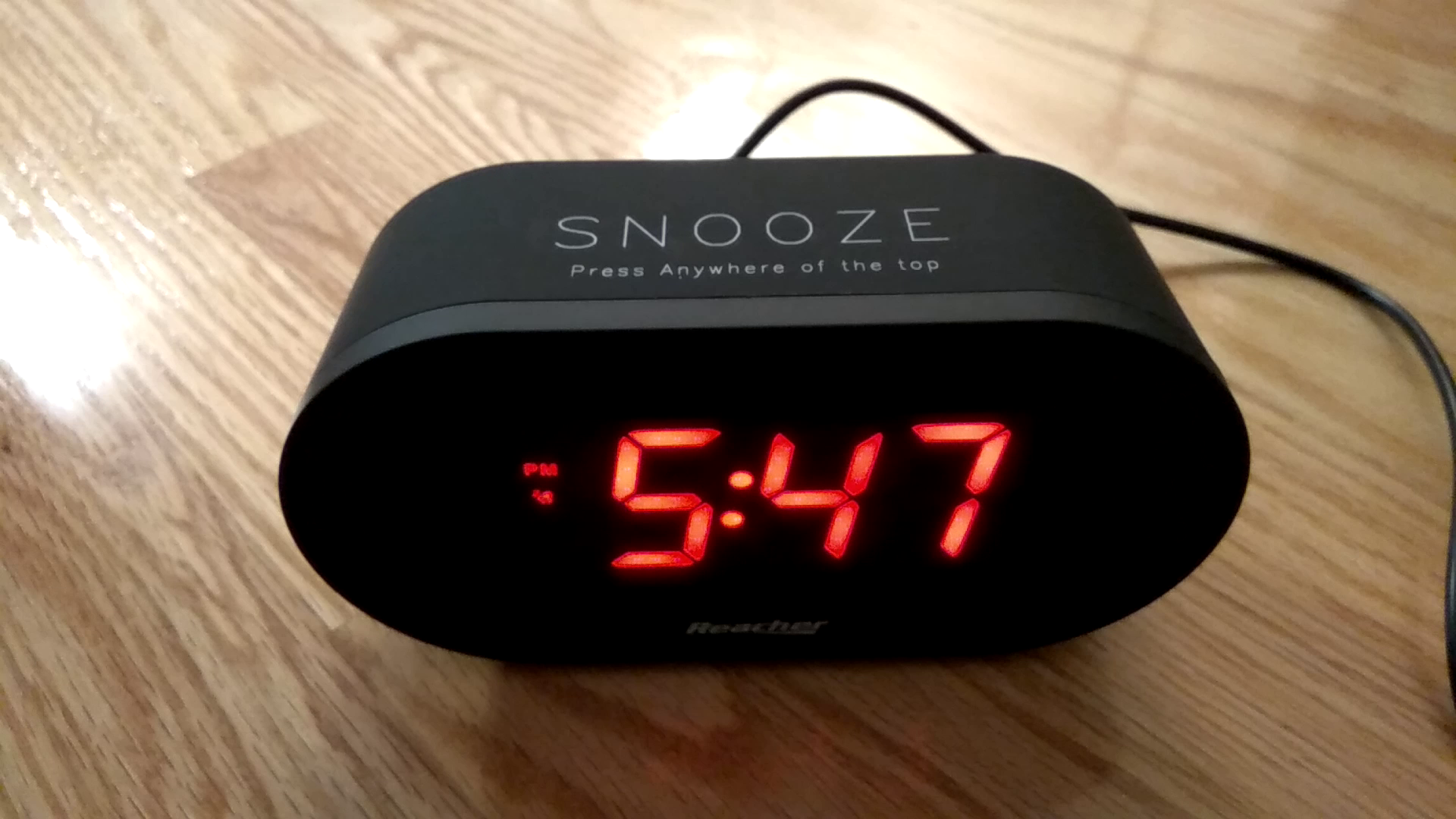 Amazon.caCustomer reviews Reacher Easy Snooze and Time Setting