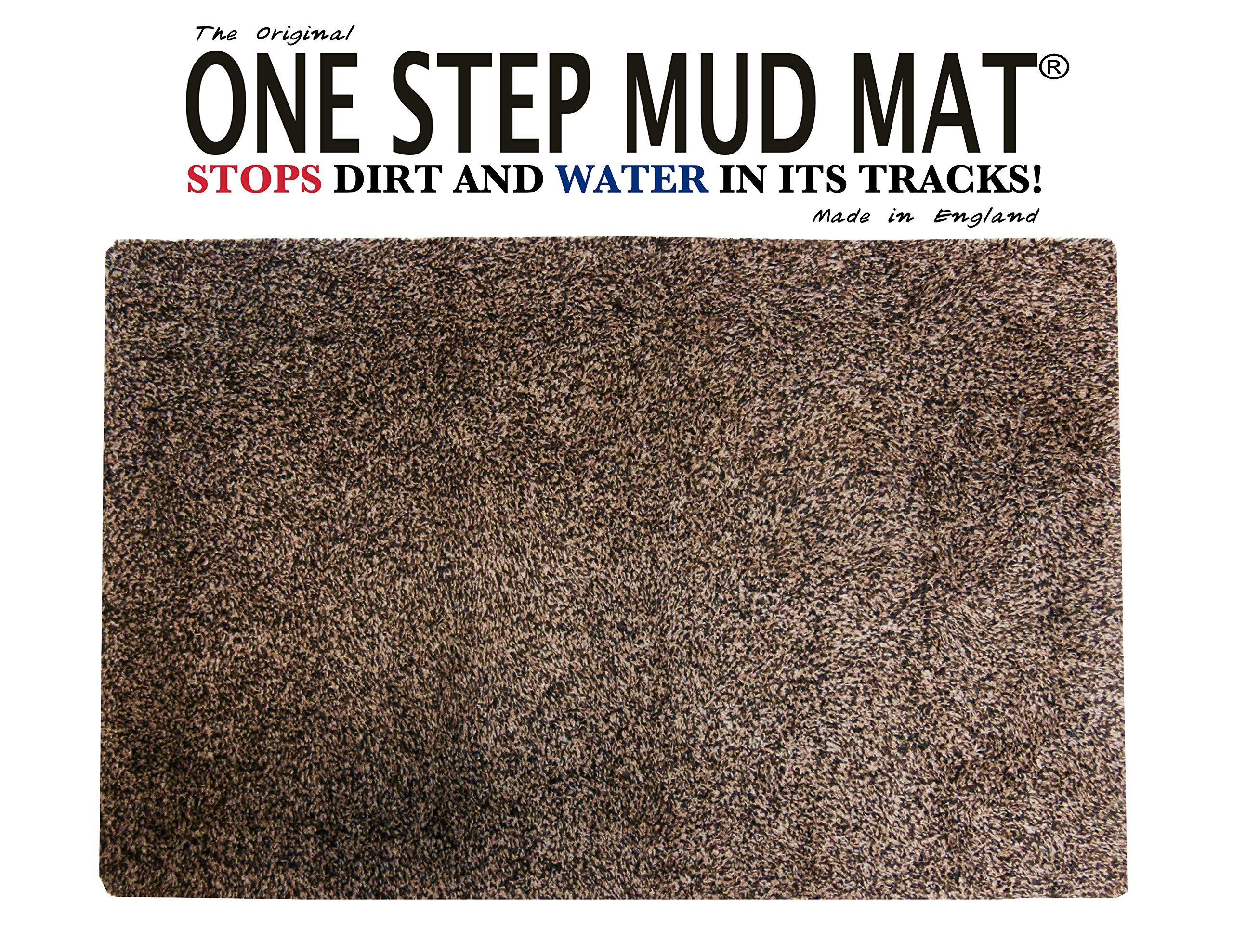 ORIGINAL ONE STEP MUD MAT MADE IN ENGLAND 31W x 47L Large Brown Super