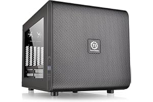 Thermaltake Core V21 SPCC Micro ATX Cube Computer Chassis CA-1D5-00S1WN-00