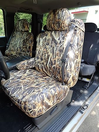 1999 2002 Chevy Silverado Suburban Tahoe Gmc Sierra Yukon Front Bucket Exact Fit Seat Covers In Savanna Camo Endura