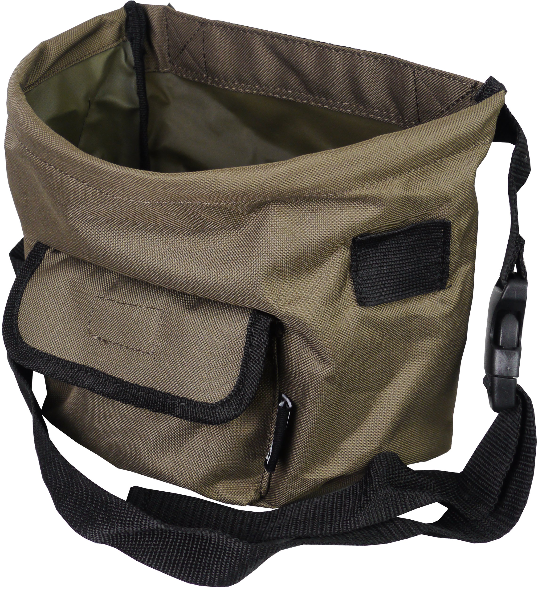 Carp Fishing Boilie Stalking Pouch Waist Bait BumBag (Green)