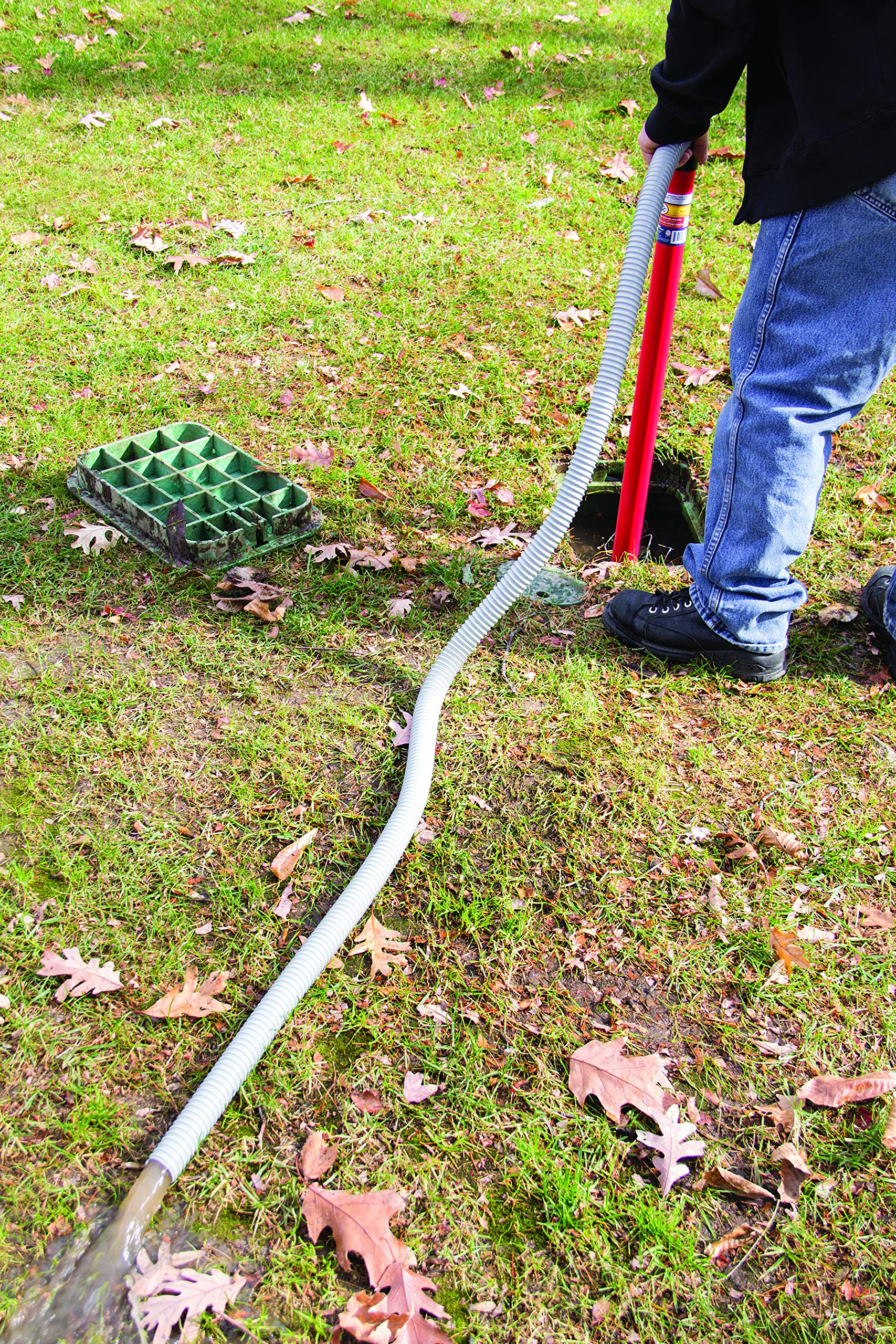 King Innovation 48024 King siphon pump, 24 inch, Red