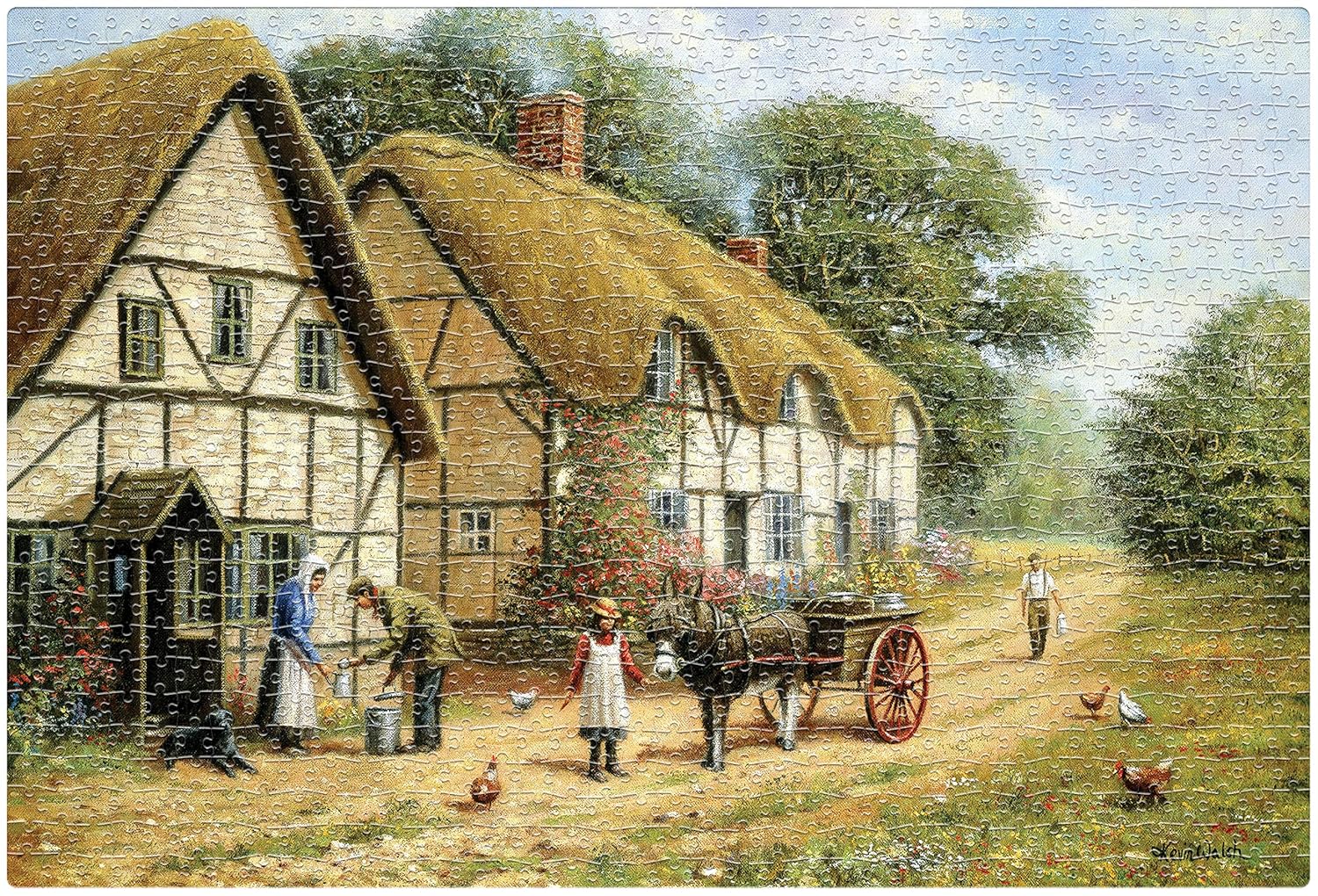 Buy Frank Countryside Puzzle For 14 Year Old Kids And Above Online At Low Prices In India Amazon In