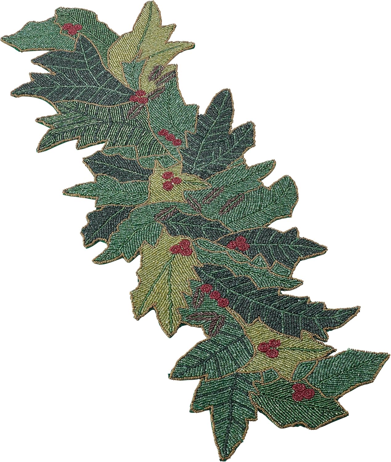 Best Beaded Table Runner Green