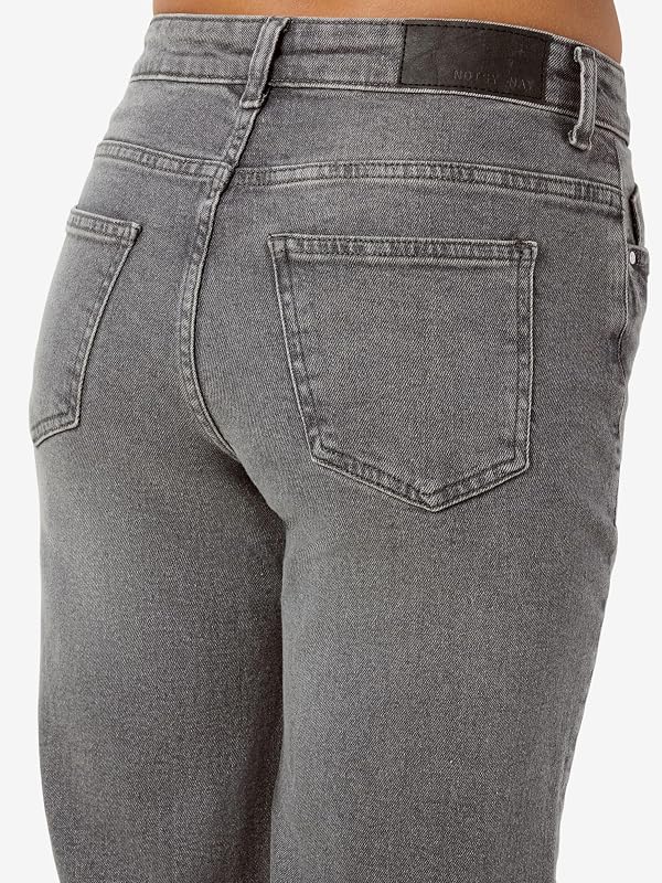 NMYOLANDA Nw Wide Jeans AZ371DG FWD Noos, Denim Grigio Scuro, 26W x 30L — foto 8 di 8
