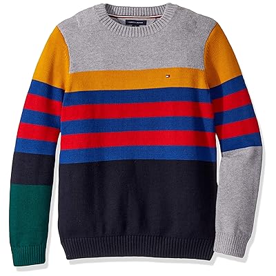 سترة متكيفة من Tommy Hilfiger Boys مع إغلاق الكتف القابل للتعديل