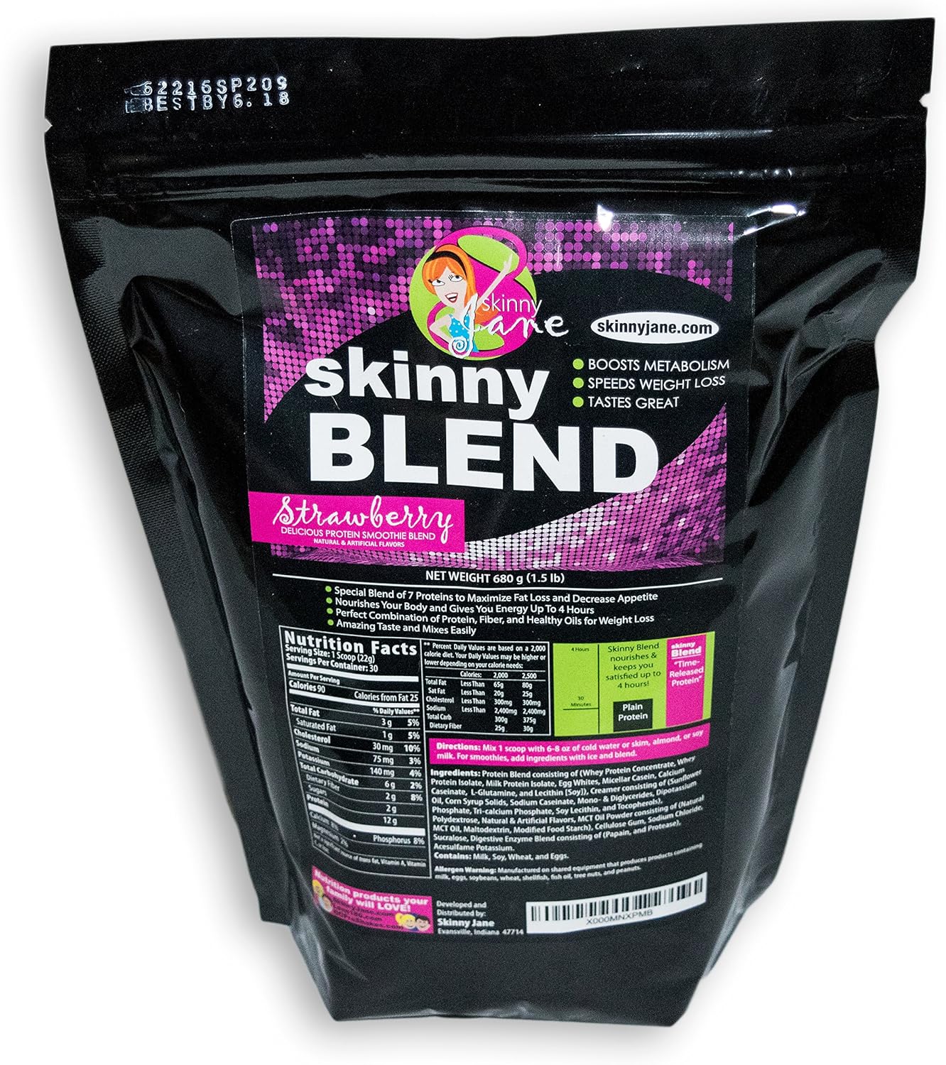 Skinny Blend - Best Tasting Protein Shake for Women - Delicious Protein
