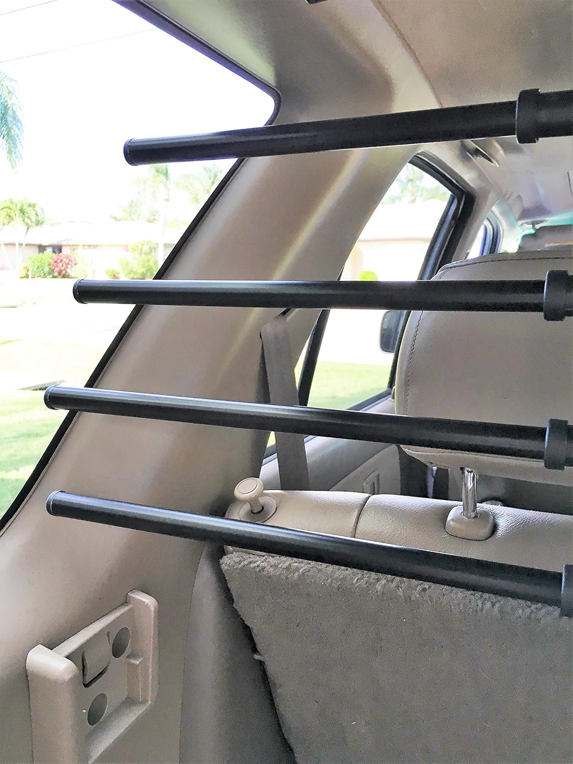 Walky Barrier, Folding, Adjustable Car Barrier for Pet Automotive Safety: Pet Supplies