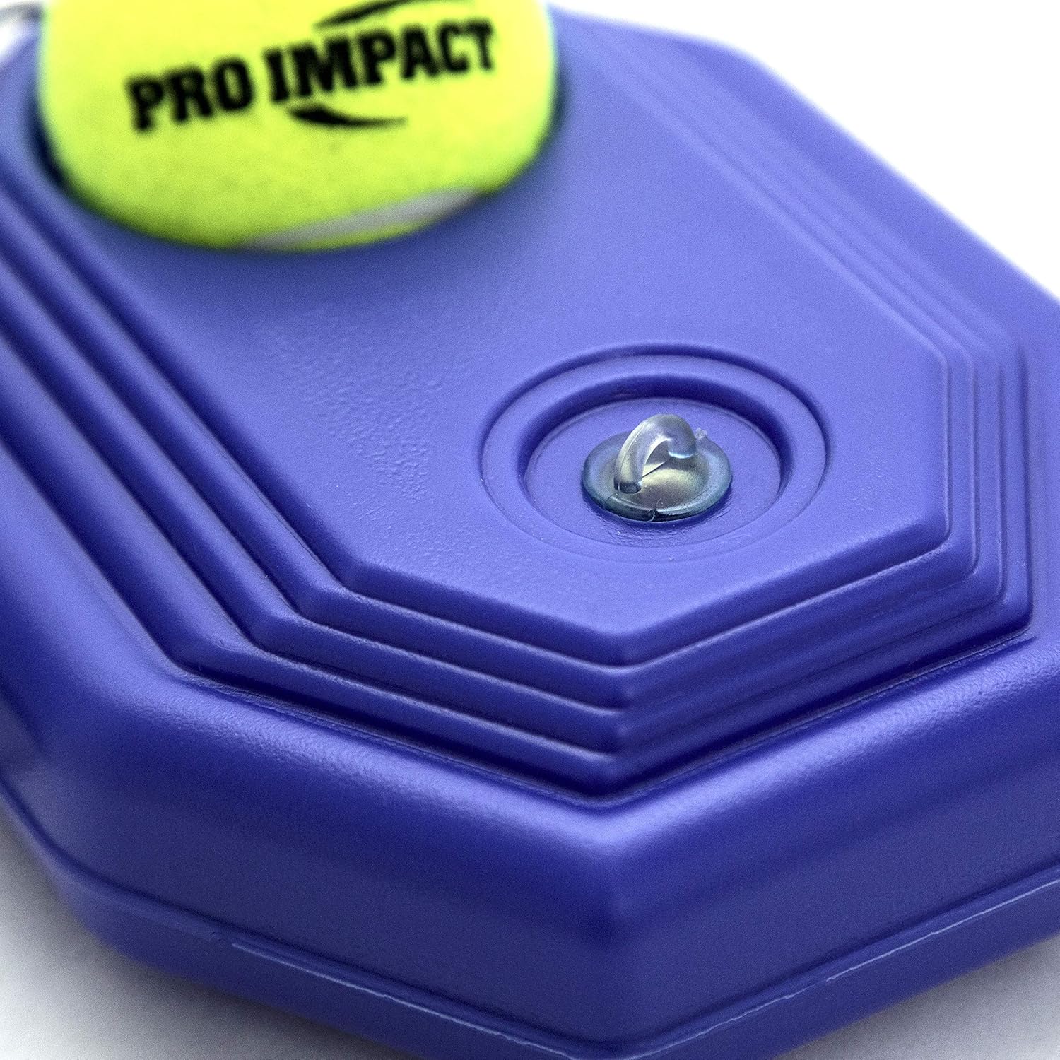 Pro Impact Tennis Trainer Rebounder Ball, Trainer Cemented Baseboard with Rope, Perfect Solo Tennis Trainer : Sports & Outdoors