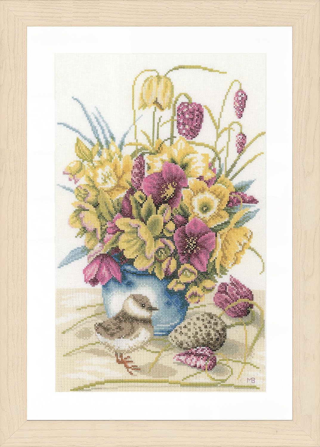 Spring Lanarte Meadow Kit CrossStitch Counted Counted Kits,Cross