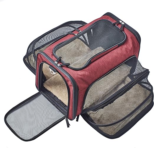 pet peppy expandable pet carrier
