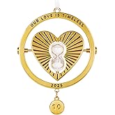 Hallmark Keepsake Christmas Ornament 2025, Our Love is Timeless 2025, Metal