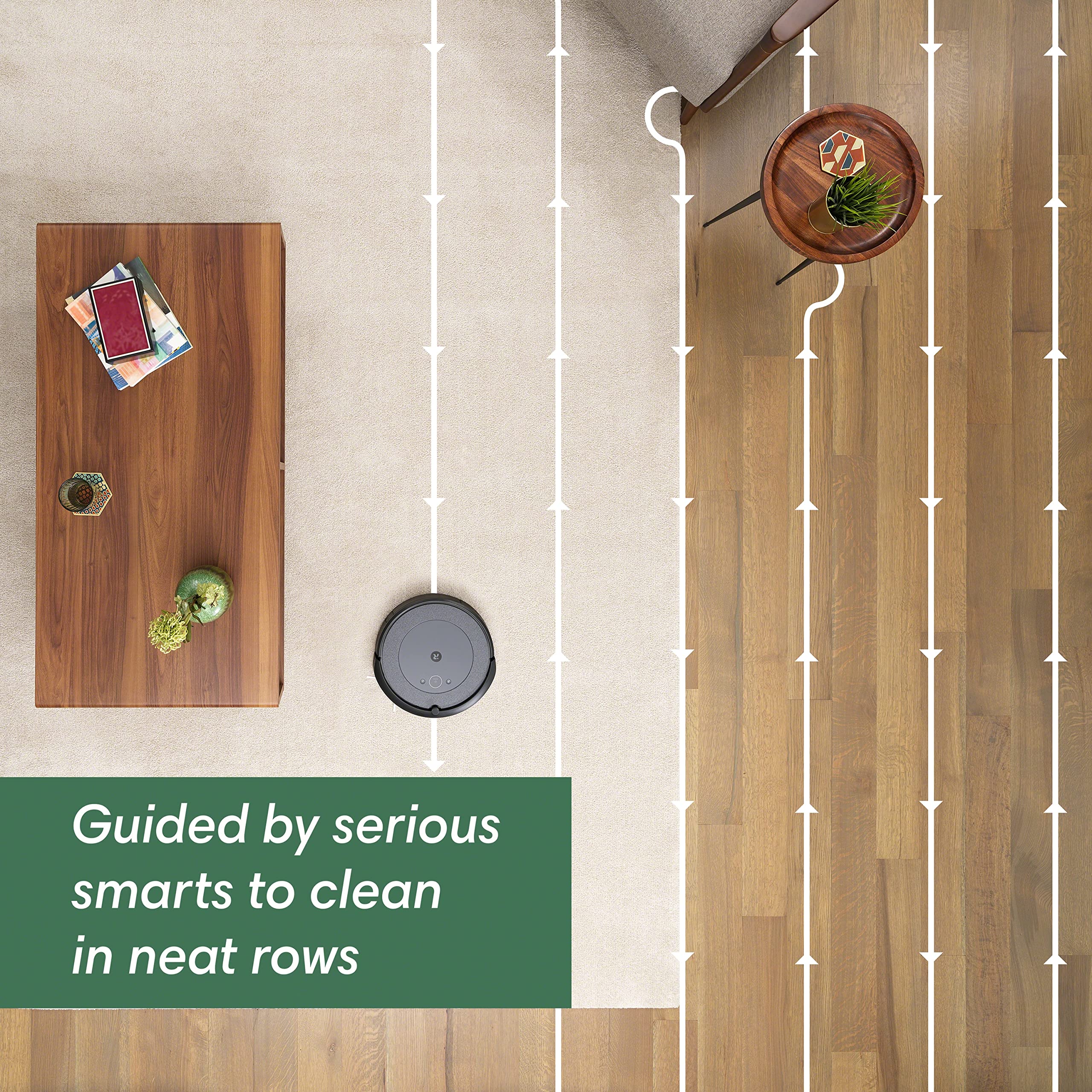 iRobot Roomba i3+ EVO (3550) Self-Emptying Robot Vacuum – Now Clean by Room with Smart Mapping, Empties Itself for Up to 60 Days, Works with Alexa, Ideal for Pet Hair, Carpets​, Roomba i3+ - View 6