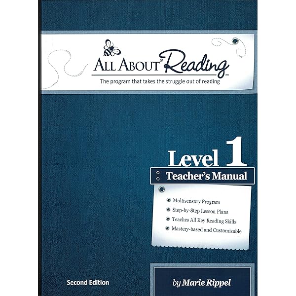 All About Reading Level 1 Teacher's Manual Color Edition: Marie
