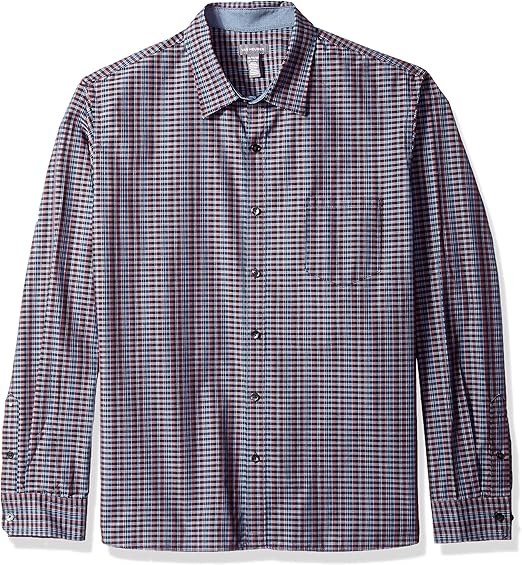 van heusen men's never tuck long sleeve shirt