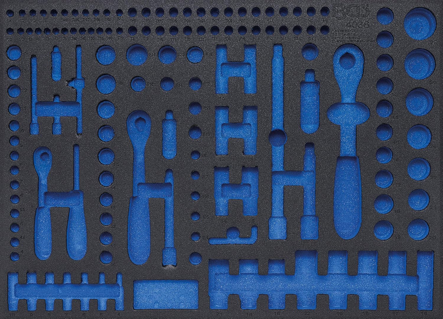 BGS 4036-1, Blue, 57.7 x 40.8 x 3.2 cm