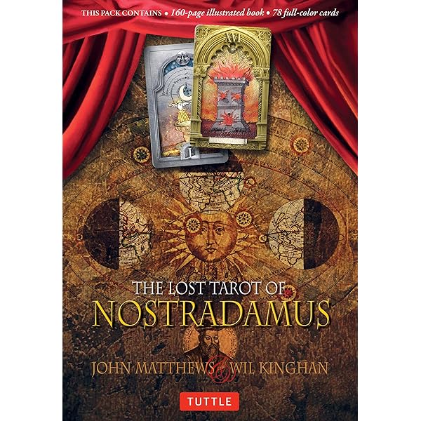 英語版 THE LOST TAROT OF NOSTRADAMUS タロット The Lost Tarot of Nostradamus. John Matthews and Wil Kinghan: John