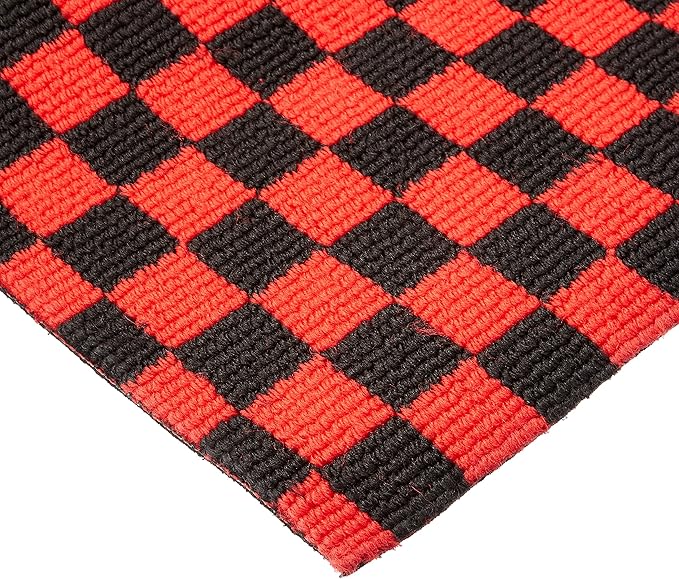 ボンフォーム カーマット クワトロ フロアマット フリーカット レッド 50x150cm 軽普通車用 6392 r 車 バイク 車 バイク Amazon