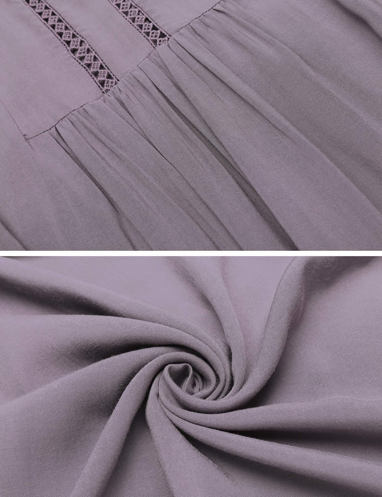 Ekouaer Ekoauer Womens Anna Cotton Nightgown, Sleeveless Victorian Sleepwear