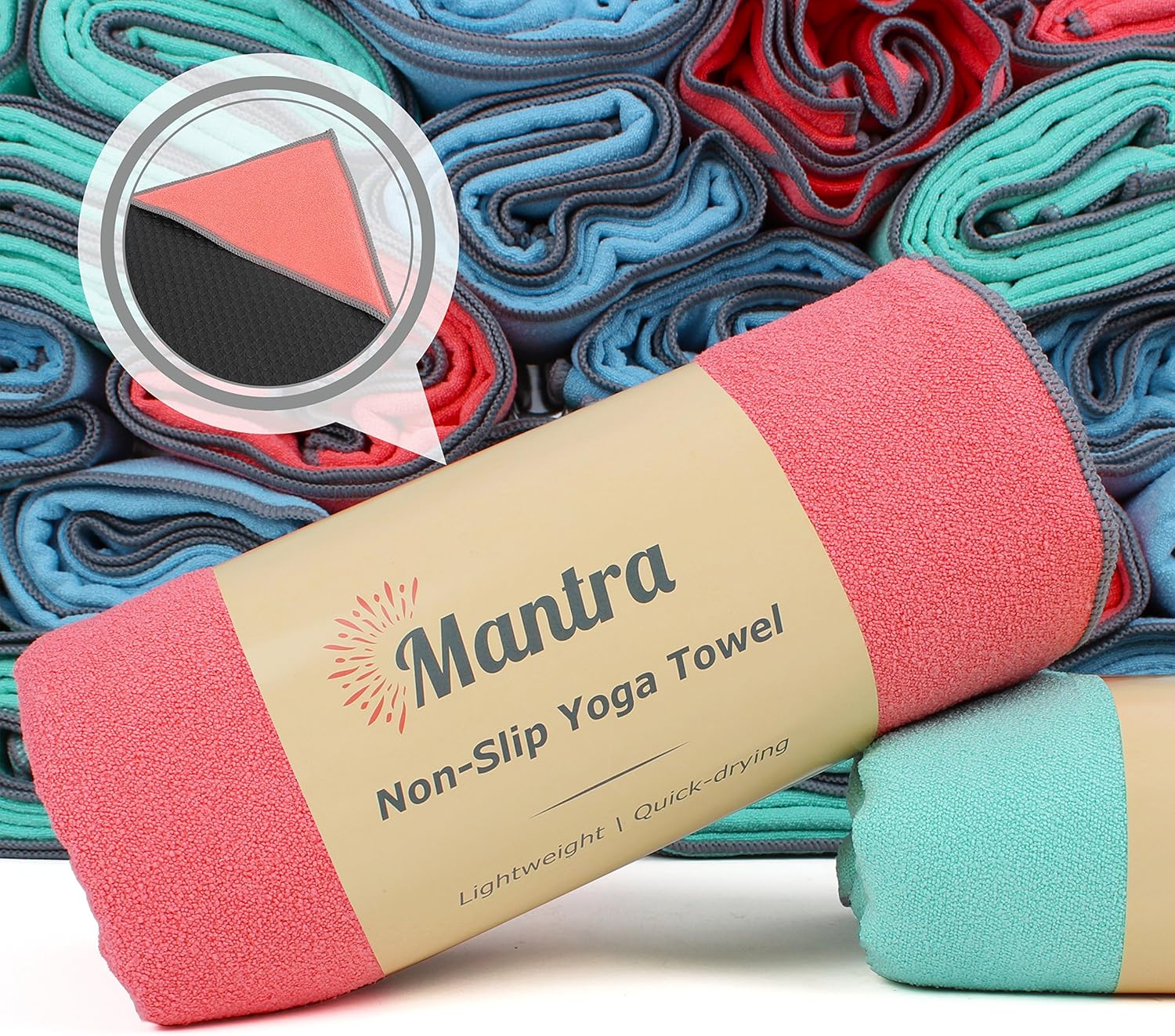 best non slip yoga towel