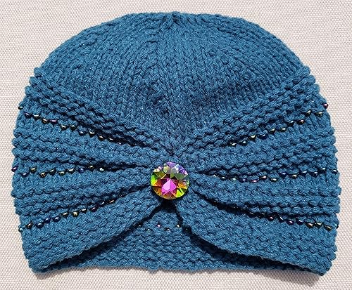 knitted baby turban