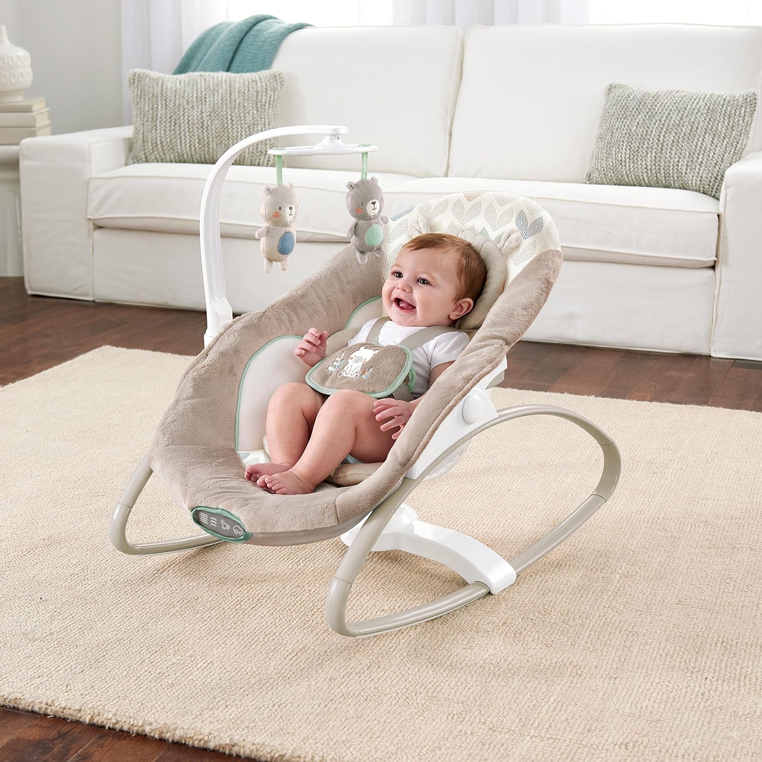 ingenuity smartsize gliding swing & rocker reviews