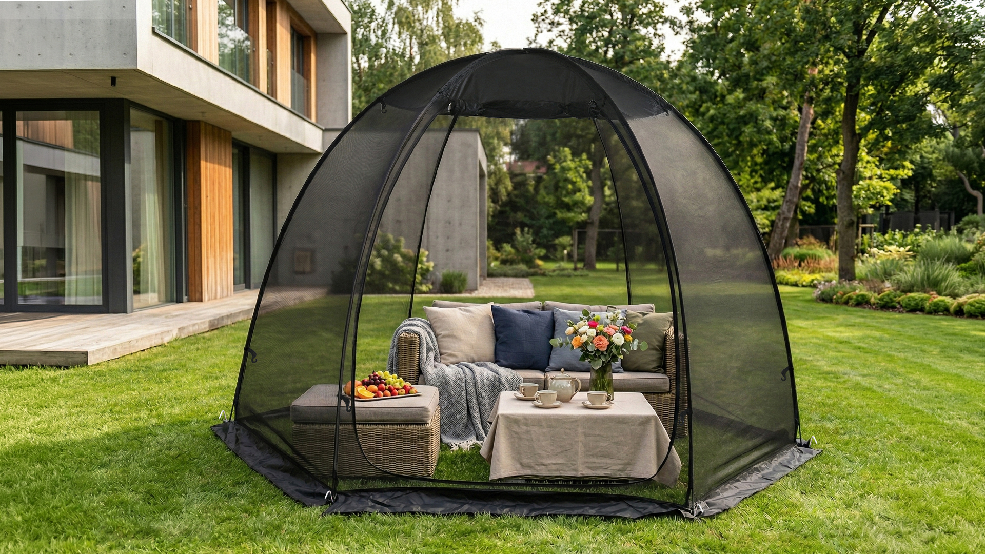 Alvantor Pop Up Screen House Tent 10x10 Review: Portable Mesh Gazebo for Camping and Backyard image 28