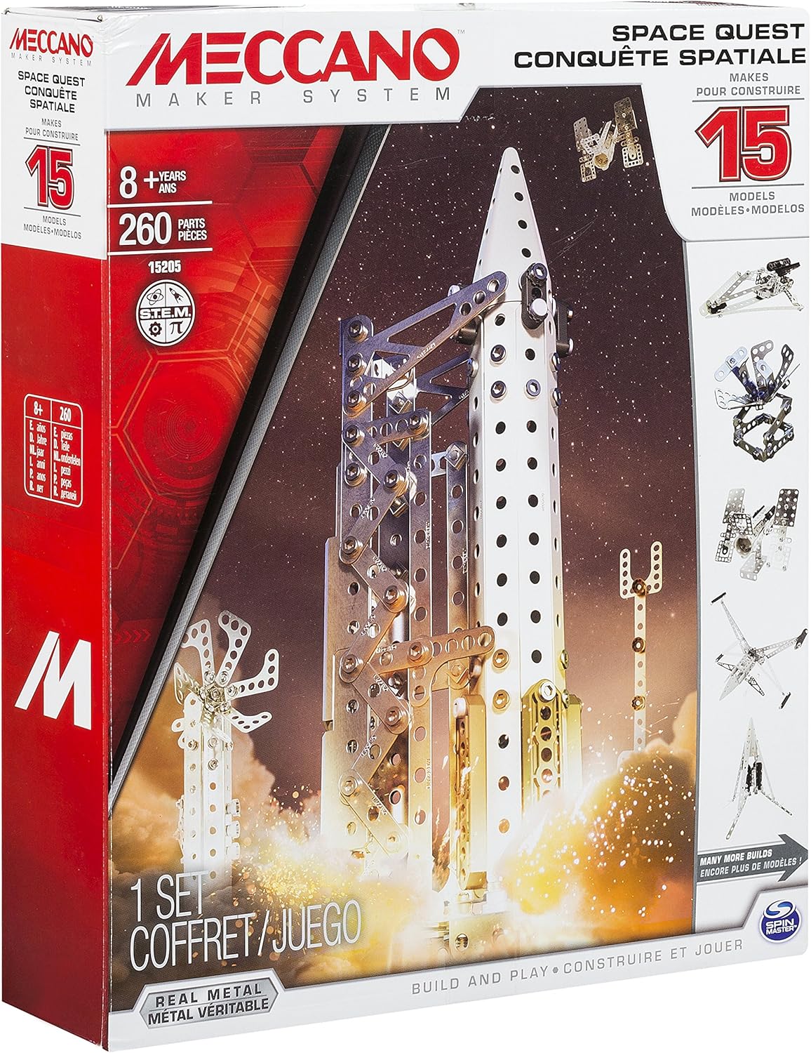 meccano 15 model set