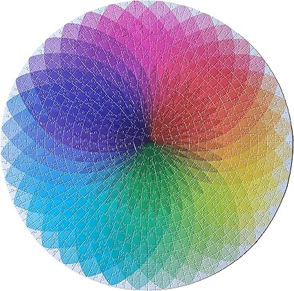rainbow jigsaw puzzle