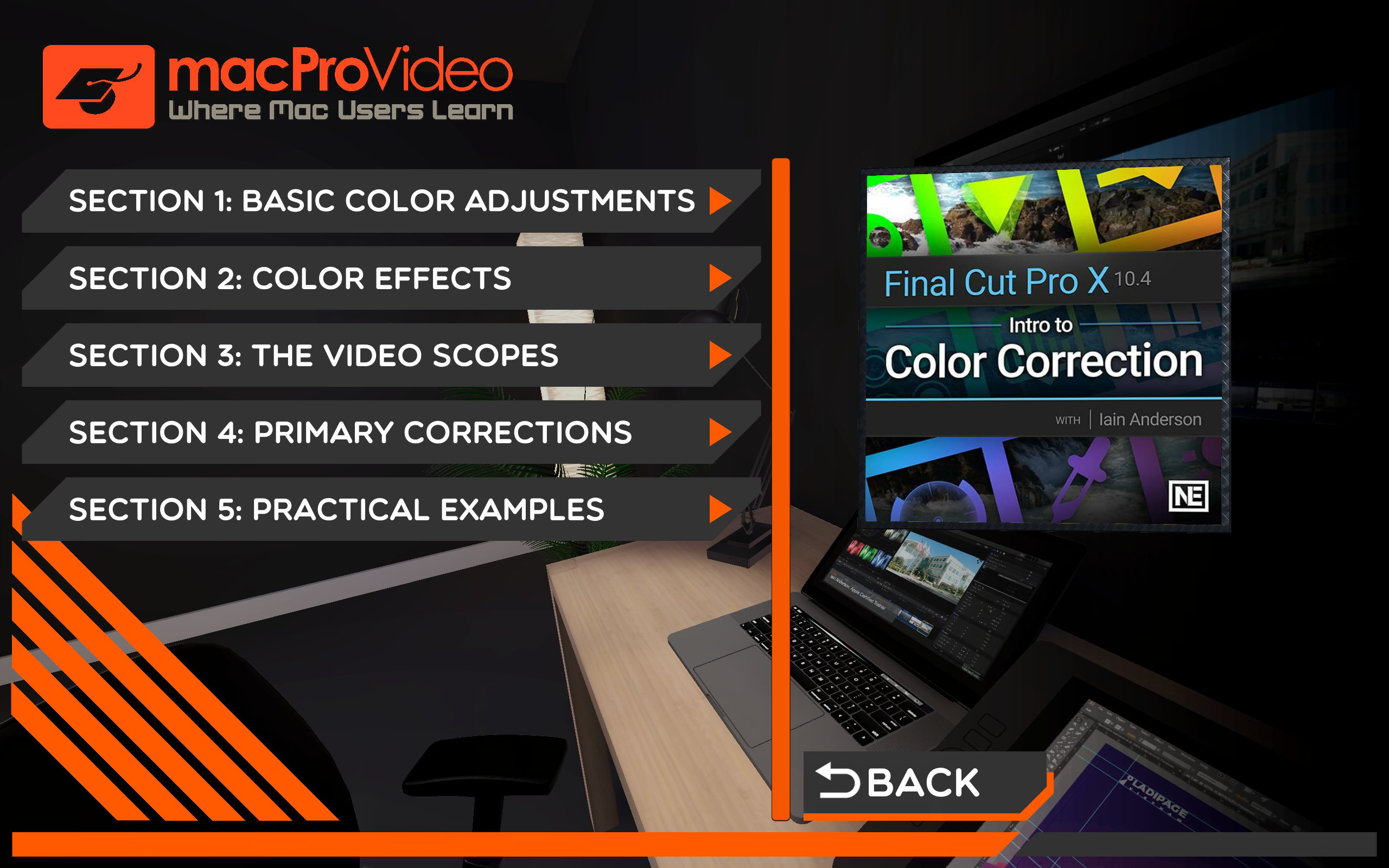 Final Cut Pro X 107 : Intro to Color Correction - Thumbnail 3