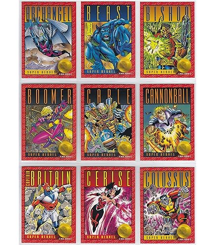 Amazon.com: 1993 Marvel Universe Series IV Base Set of 180 Cards