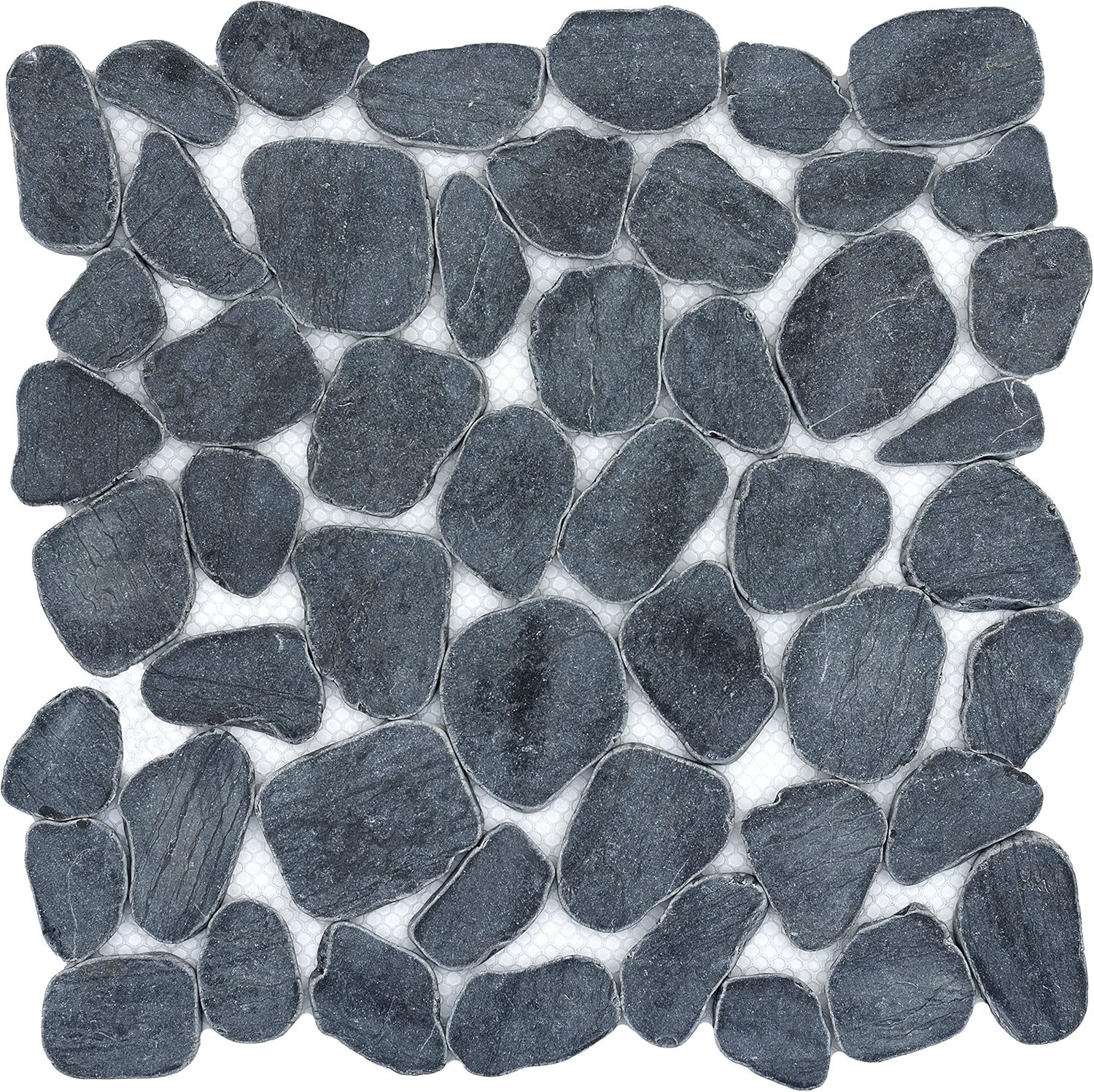 Emser Tile M05CULTBK1212MOH"Cultura" Honed Pebble Tile, 12" x 12