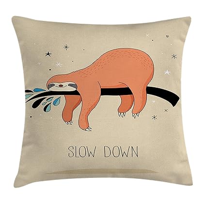 Amazon Com Ambesonne Animal Decor Throw Pillow Cushion Cover