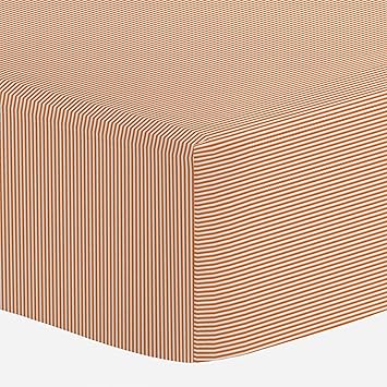 stripe crib sheet