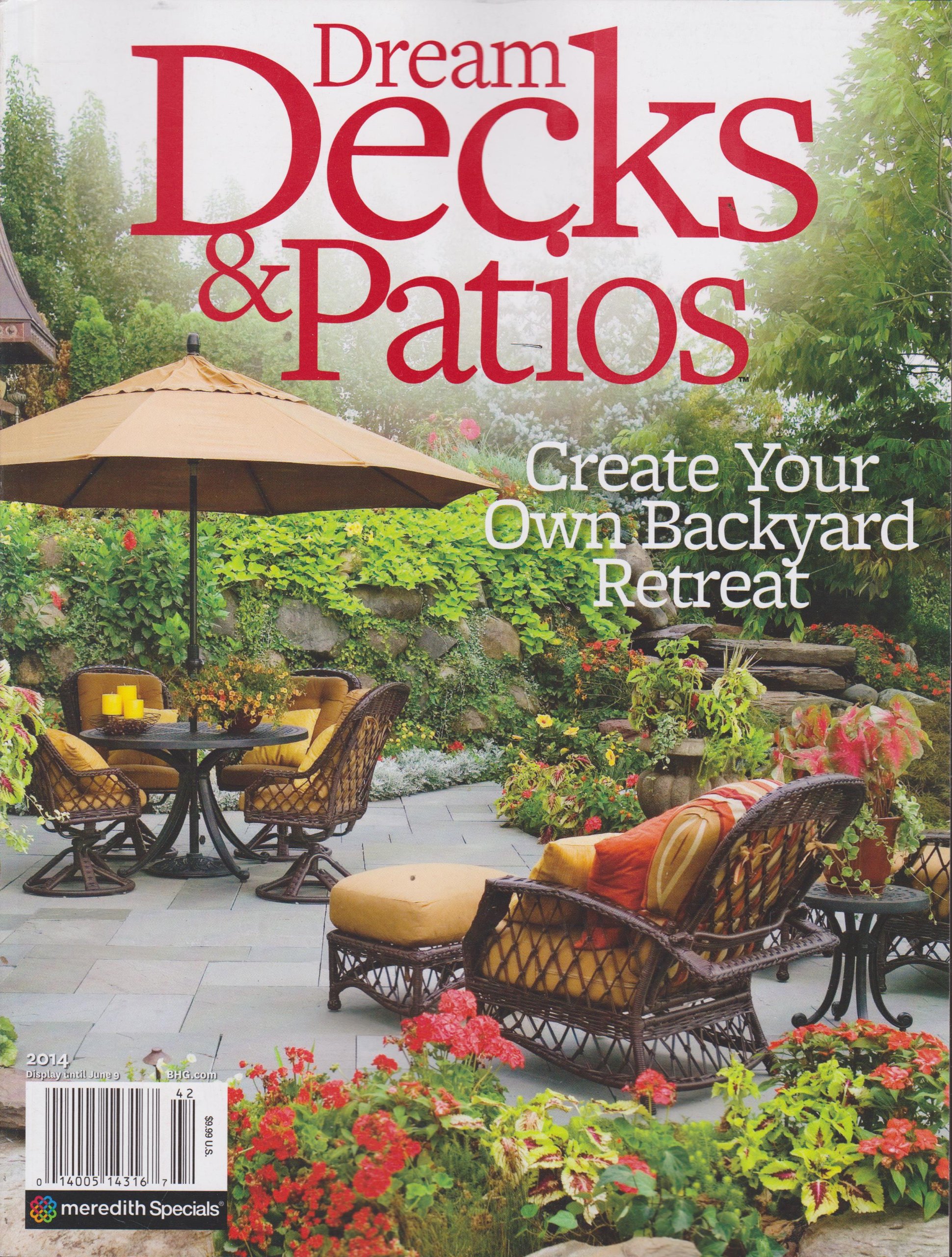 dream decks and patios magazine on Dream Decks Patios Magazine 2014 Amazon Com Books