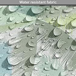 Ambesonne Palm Tree Fabric by The Yard, Leafy