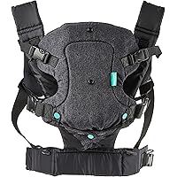 Infantino Flip 4-in-1 Carrier - Ergonomic, Convertible, face-in and face-Out, Front and Back Carry for Newborns and…