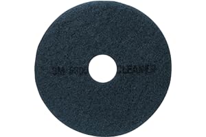 3M Cleaner Floor Pad 5300, 20" Diameter, Blue (Case of 5)