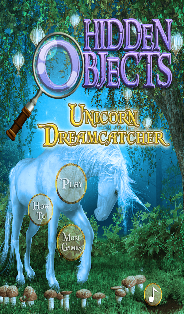 Hidden Objects - Unicorn Dreamcatcher