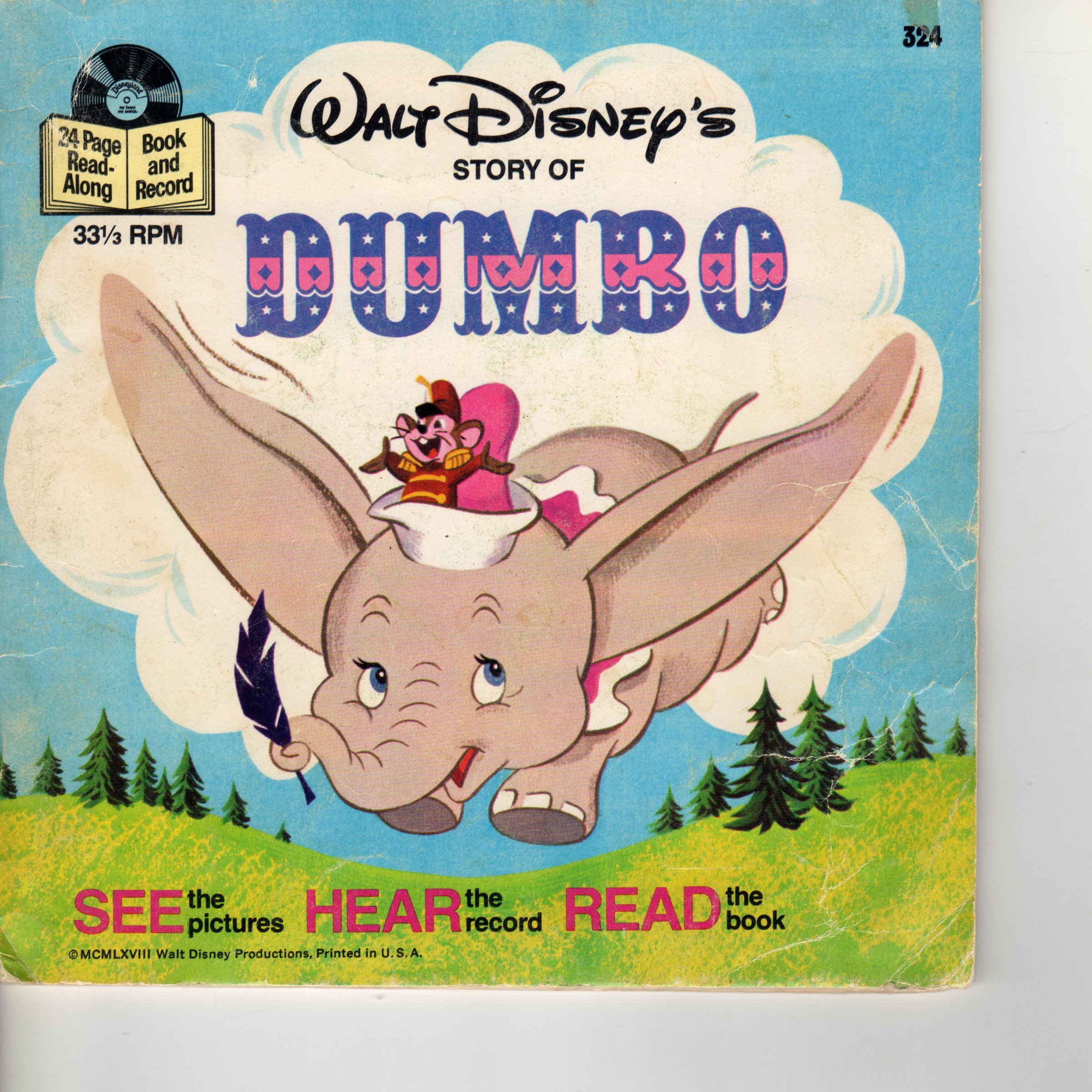 dumbo baby record book