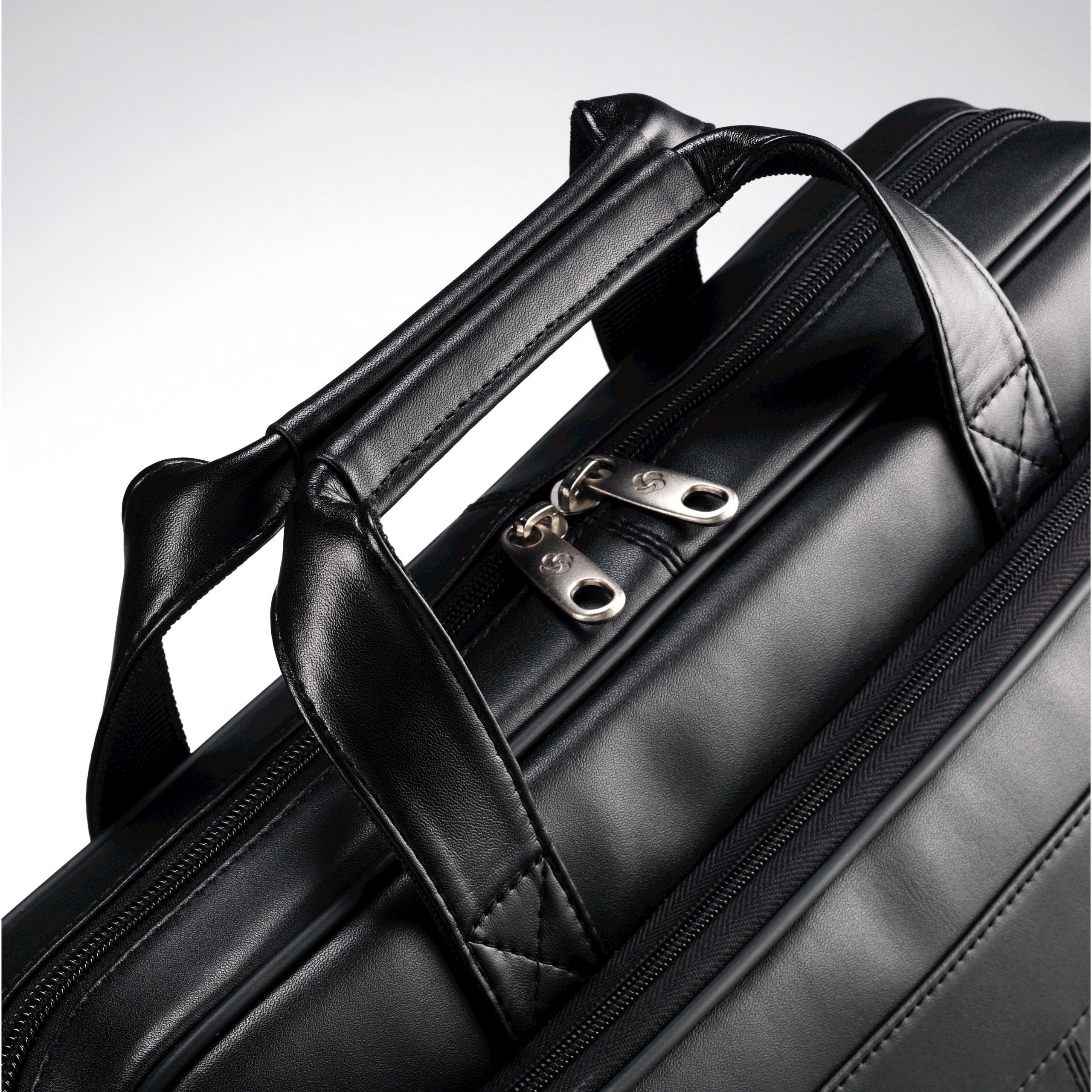 Samsonite Slim Leather Laptop Bag Literacy Basics